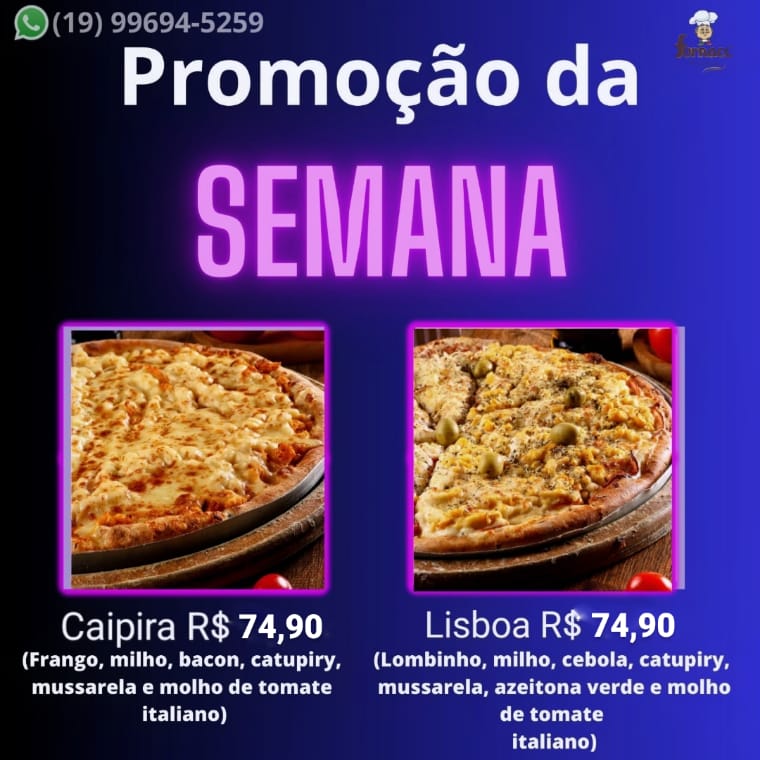 Super Pizza - Mussarela, calabresa, milho, azeitona, ovo